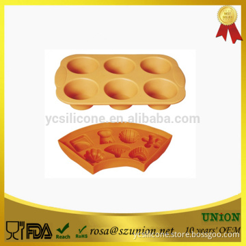 Food grade custom-made cake mold silicone cake tools